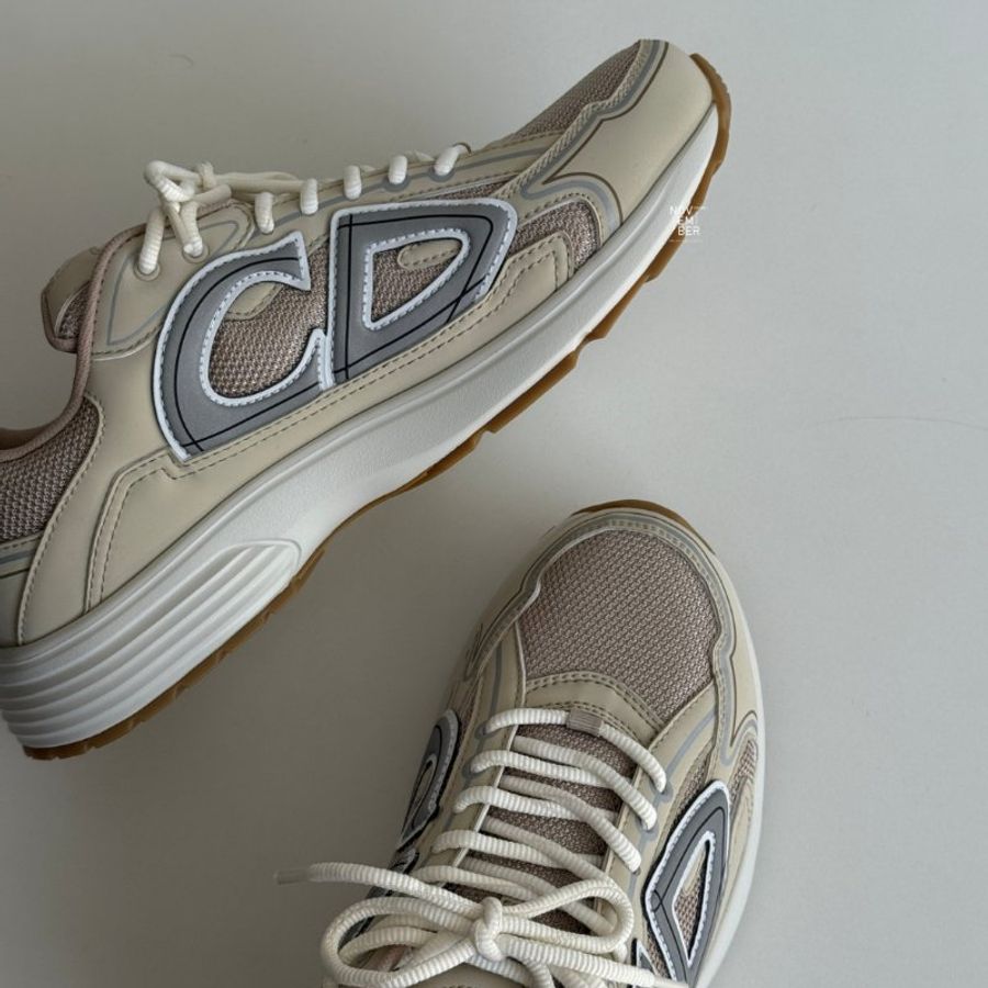 全新🤍 Dior 迪奧 B30 Countdown Sneakers 米色-7