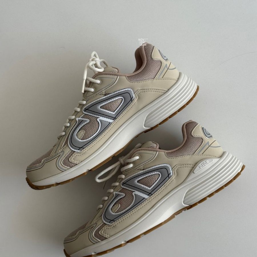 全新🤍 Dior 迪奧 B30 Countdown Sneakers 米色-9