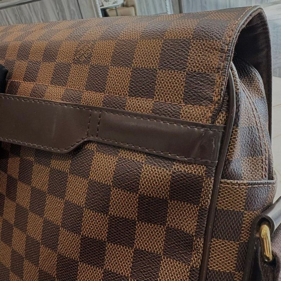 LV N41149 棋盤格 郵差斜肩包-5