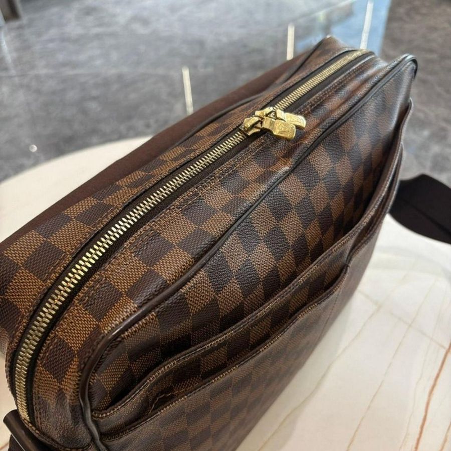 LV N41149 棋盤格 郵差斜肩包-6