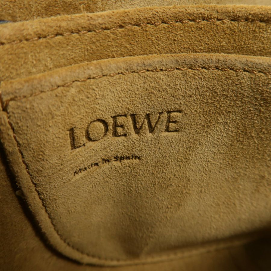 LOEWE 牛皮皮革Mini Gate肩背袋-5