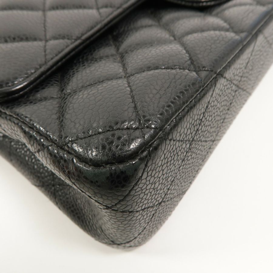CHANEL 牛皮皮革Classic 25鏈帶肩背袋-12