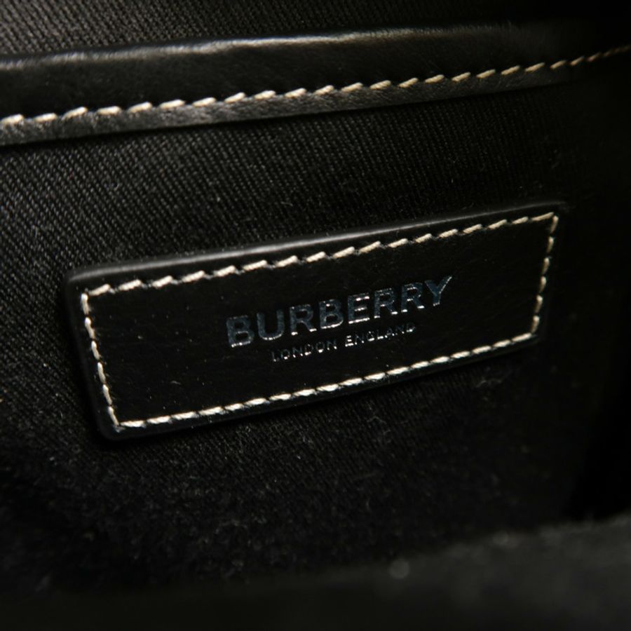 BURBERRY 塗層帆布2 Way Shoulder手挽肩背兩用袋-5