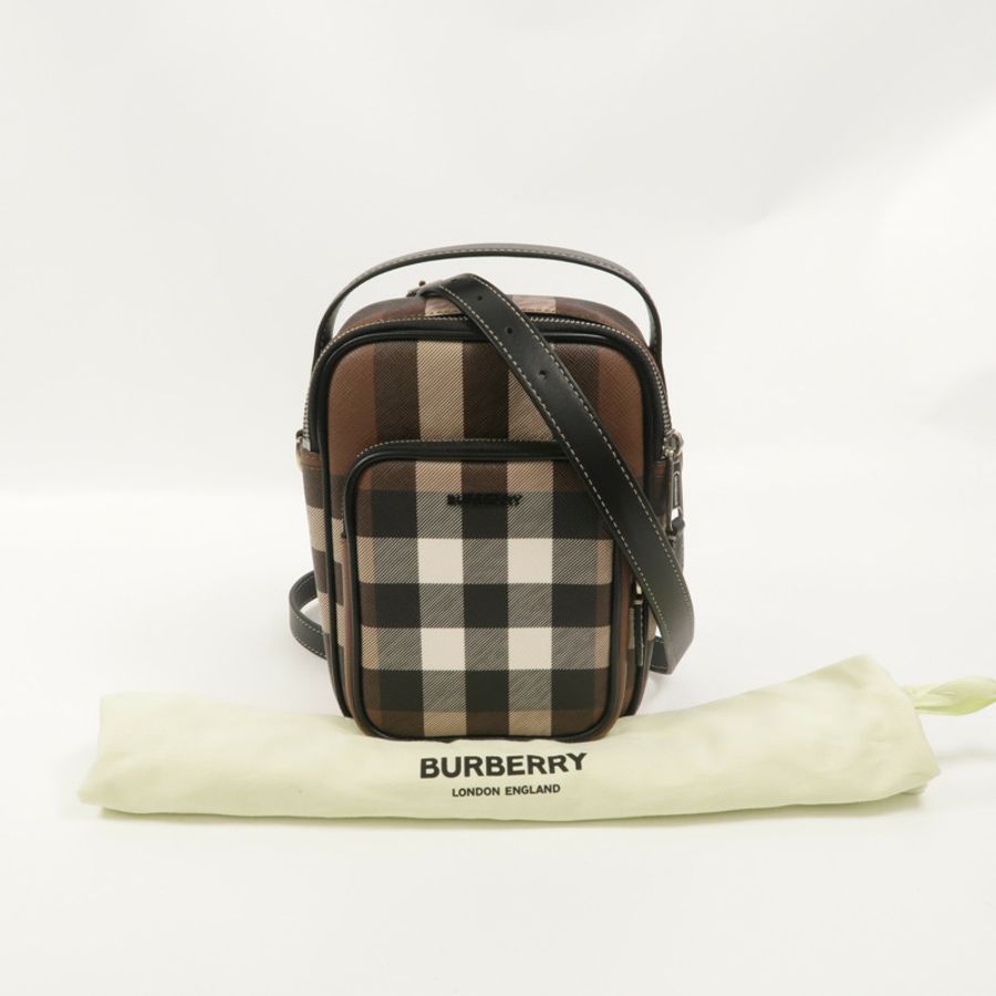 BURBERRY 塗層帆布2 Way Shoulder手挽肩背兩用袋-9
