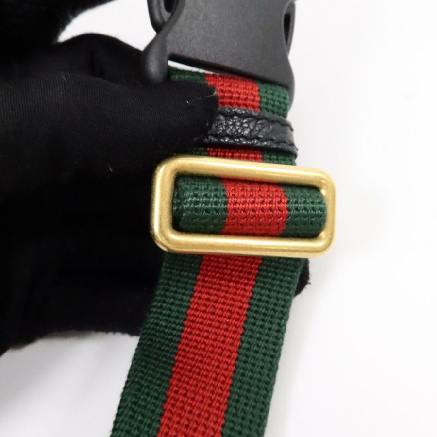 GUCCI 牛皮皮革Waist Bag腰包-12