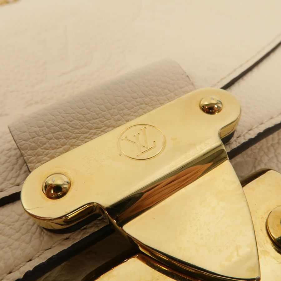 LOUIS VUITTON Monogram Empreinte Marceau鏈帶肩背袋-7