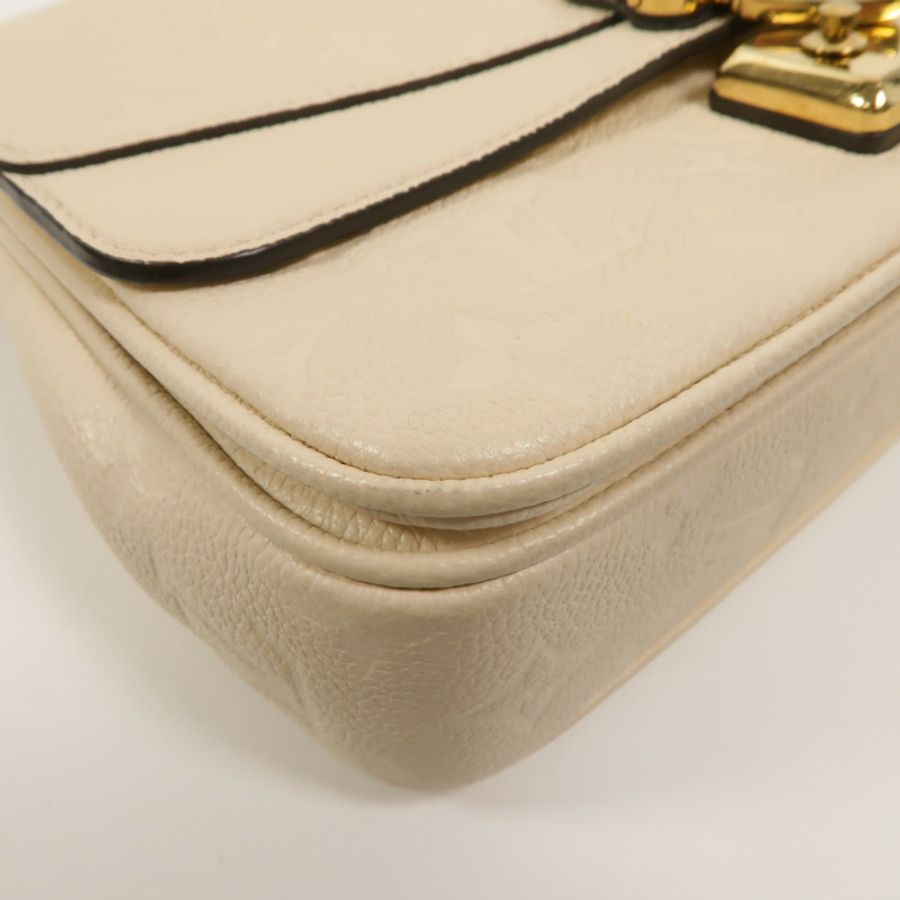 LOUIS VUITTON Monogram Empreinte Marceau鏈帶肩背袋-10