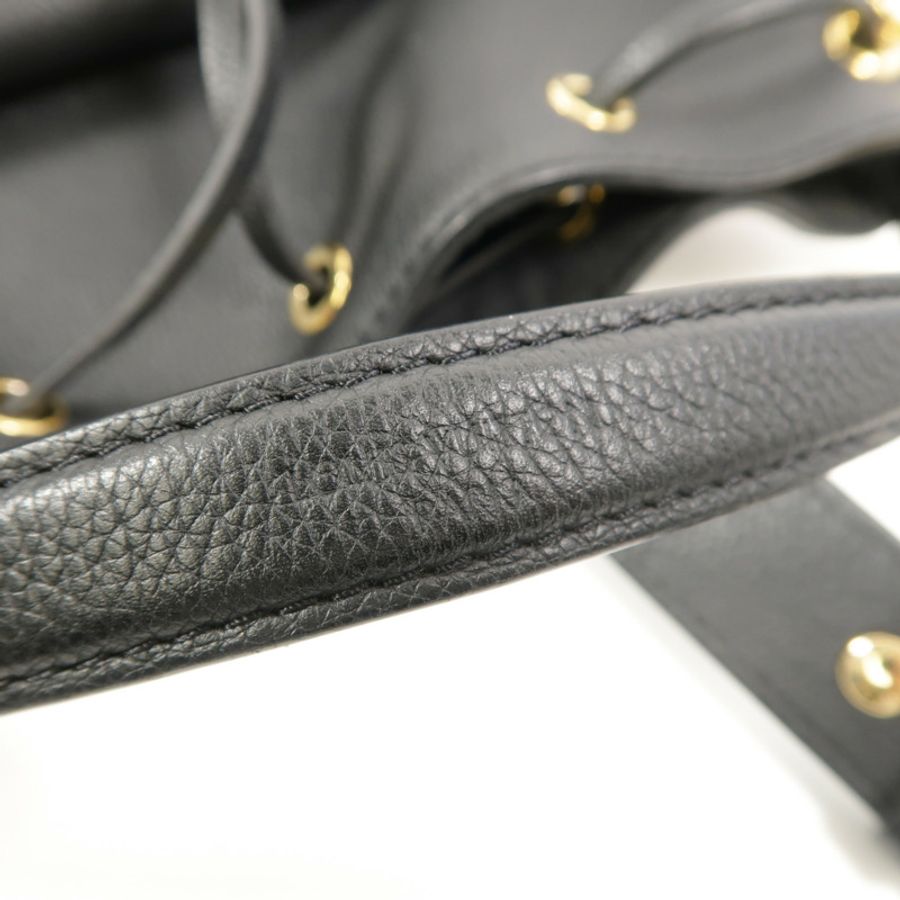 LOUIS VUITTON 牛皮皮革Lockme bucket手挽肩背兩用袋-13