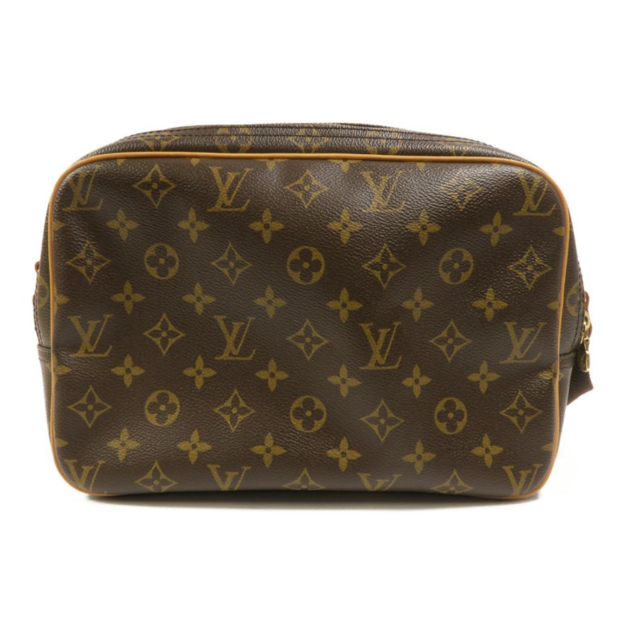 LOUIS VUITTON Monogram Reporter PM肩背袋-1