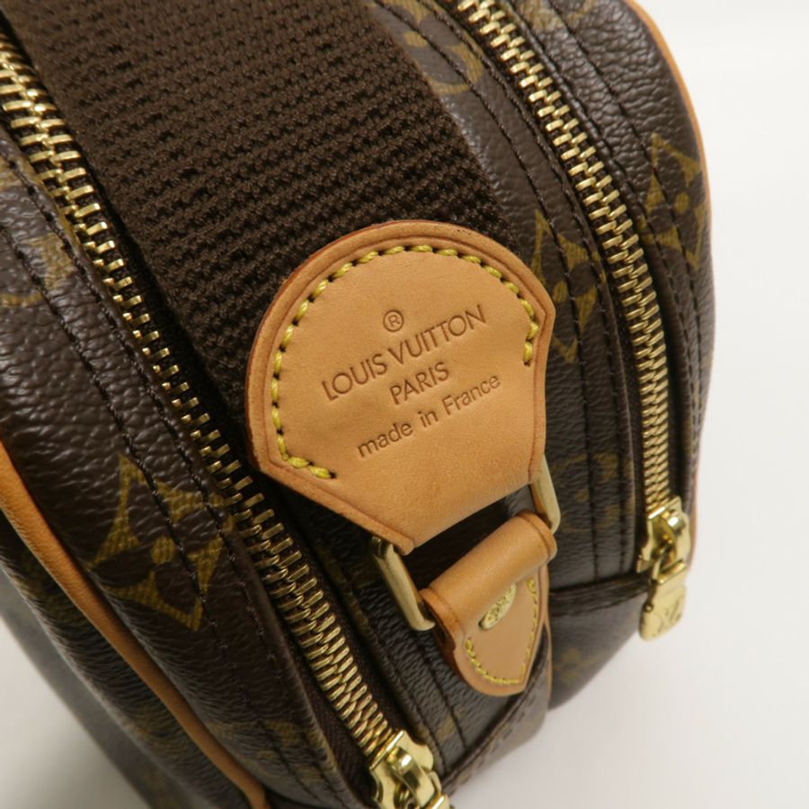 LOUIS VUITTON Monogram Reporter PM肩背袋-6