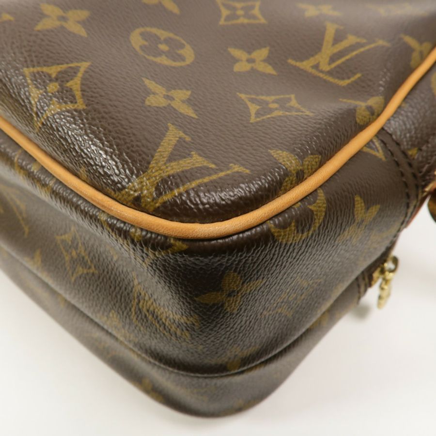 LOUIS VUITTON Monogram Reporter PM肩背袋-12
