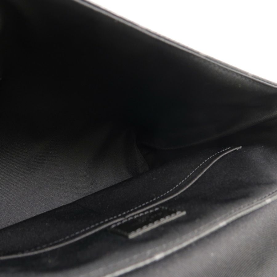 LOUIS VUITTON Monogram Eclipse Saumur Messenger肩背袋-4