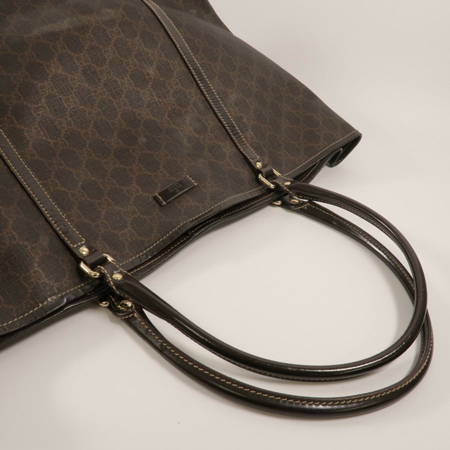 GUCCI 塗層帆布Tote Bag手挽袋-8
