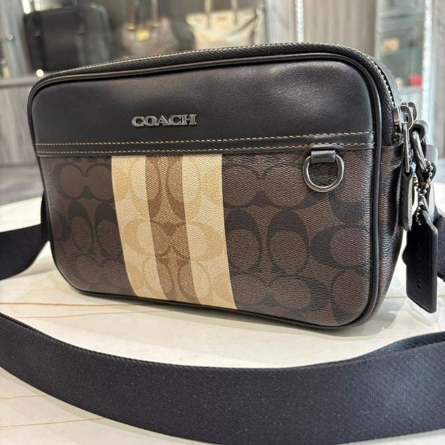COACH logo 郵差包/斜背方包-1