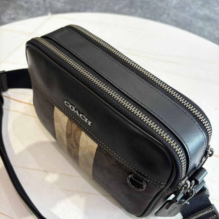 COACH logo 郵差包/斜背方包-4
