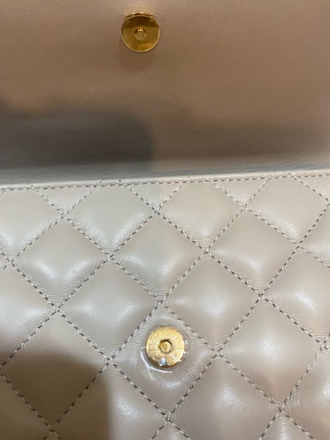 Versace 大全套羊皮金屬鏈條woc-3