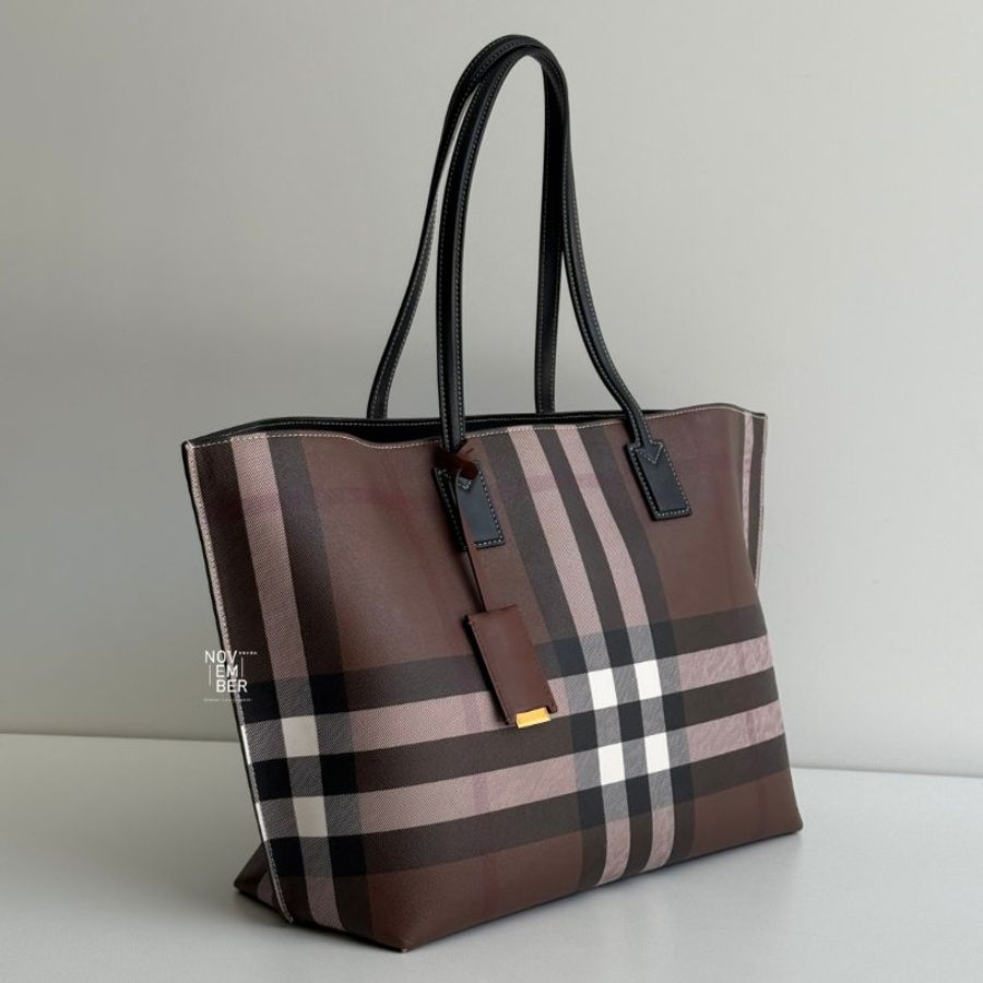 99新🆕 Burberry 博伯利 TB Tote 格紋-2