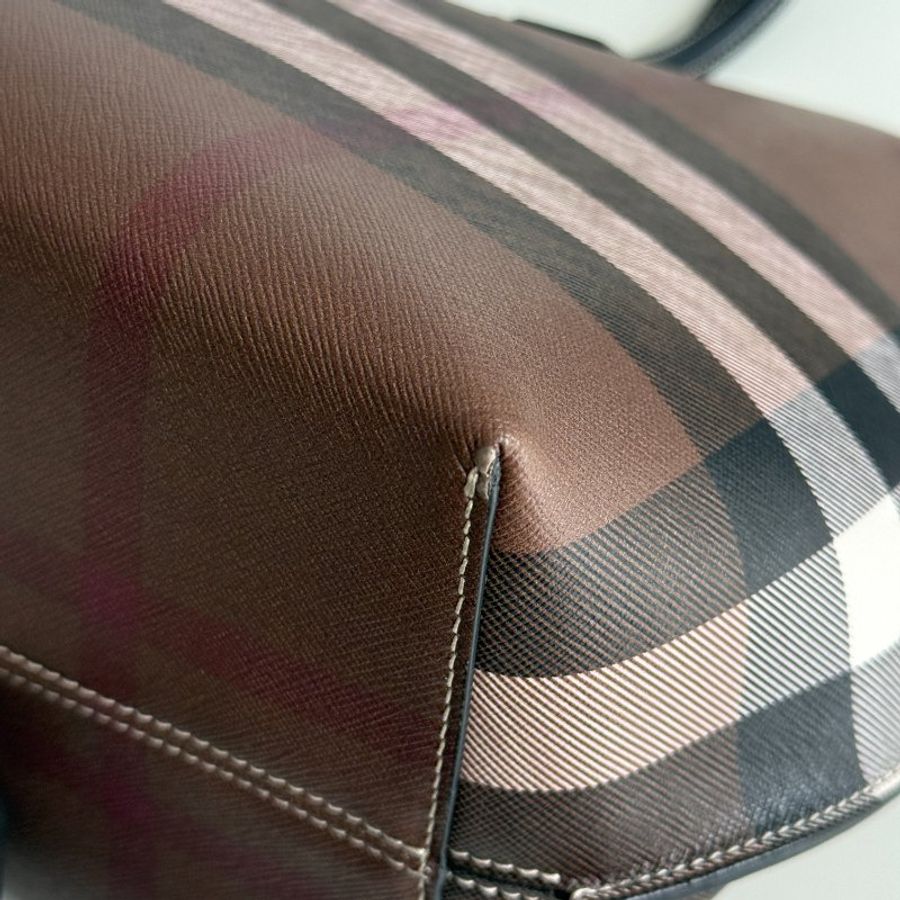 99新🆕 Burberry 博伯利 TB Tote 格紋-13