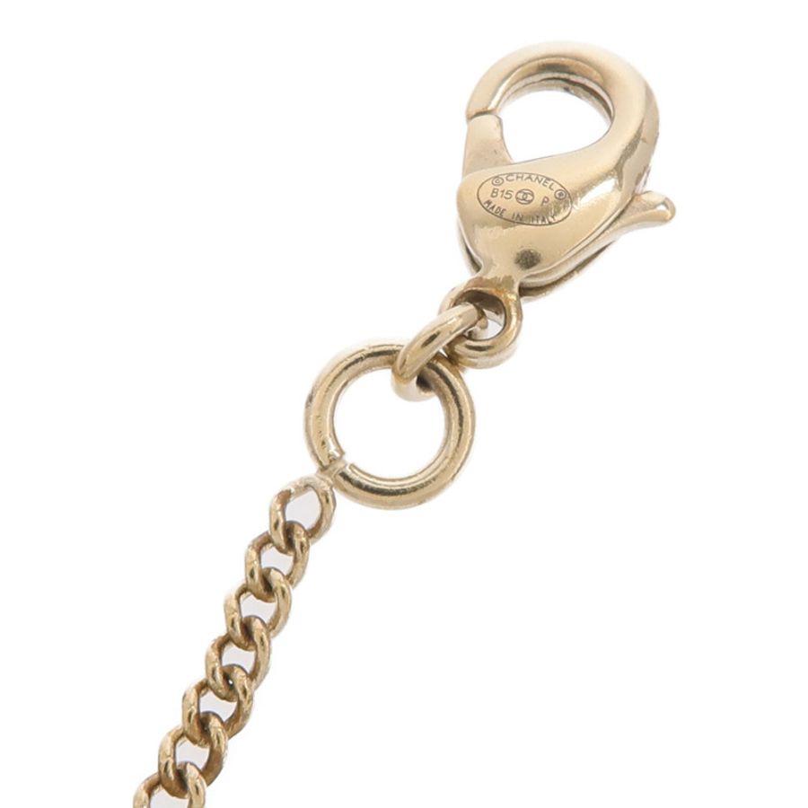 CHANEL 金屬Vintage Necklace水晶項鍊-6