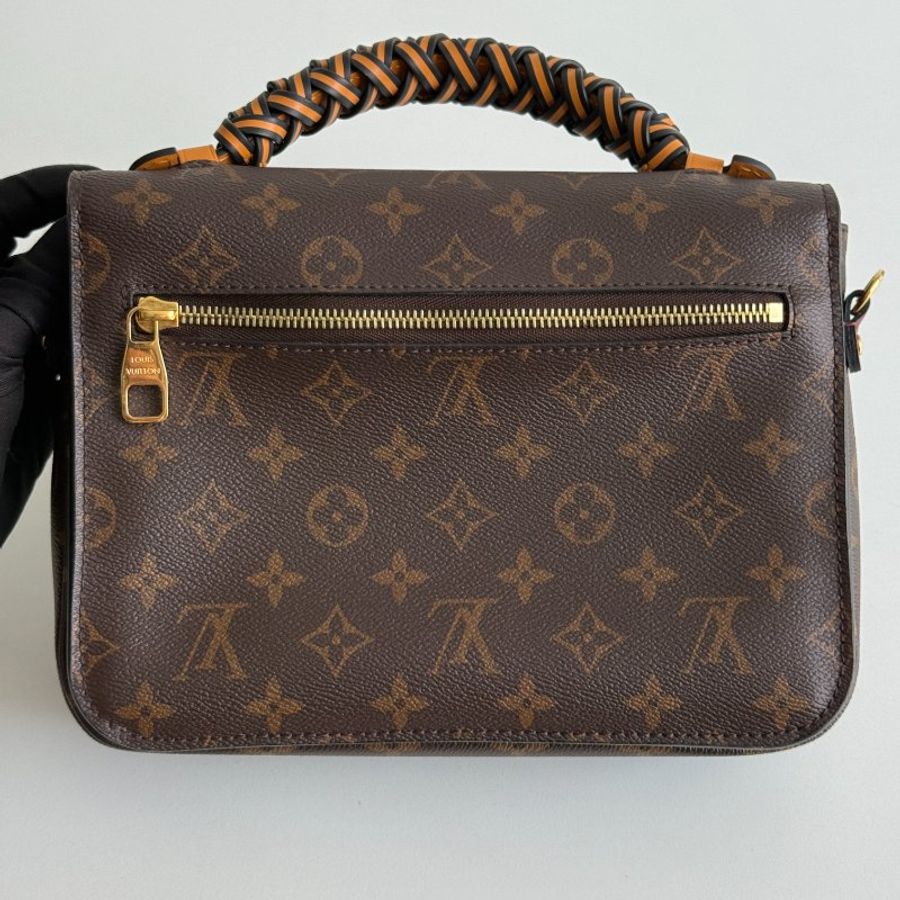 98新🆕 Louis Vuitton 路易威登 Pochette Métis 編織手把-13