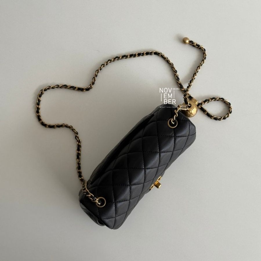 99新🆕 Chanel 香奈兒 金球 CF20 黑色金釦-2