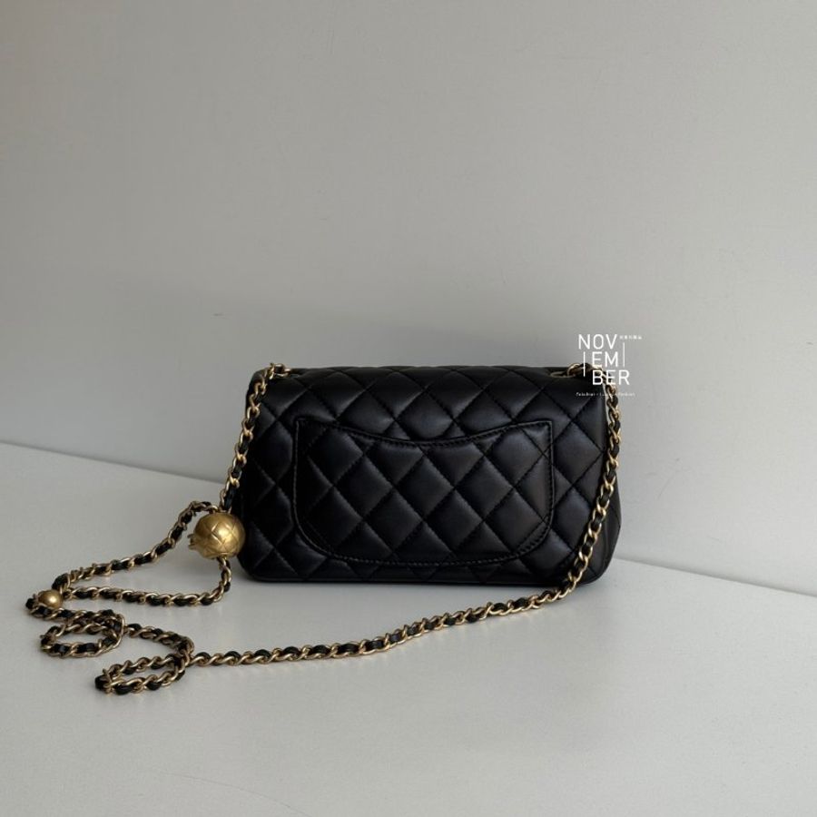 99新🆕 Chanel 香奈兒 金球 CF20 黑色金釦-5