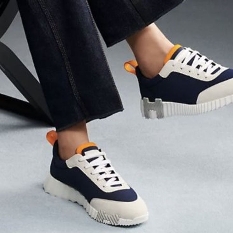 HERMES 拼接材質休閒鞋 37.5號-5