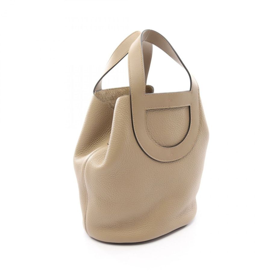愛馬仕 (HERMES) in the loop 23 手袋 B Taurillon Clemence Swift 米色 marfa SHW 二手-1