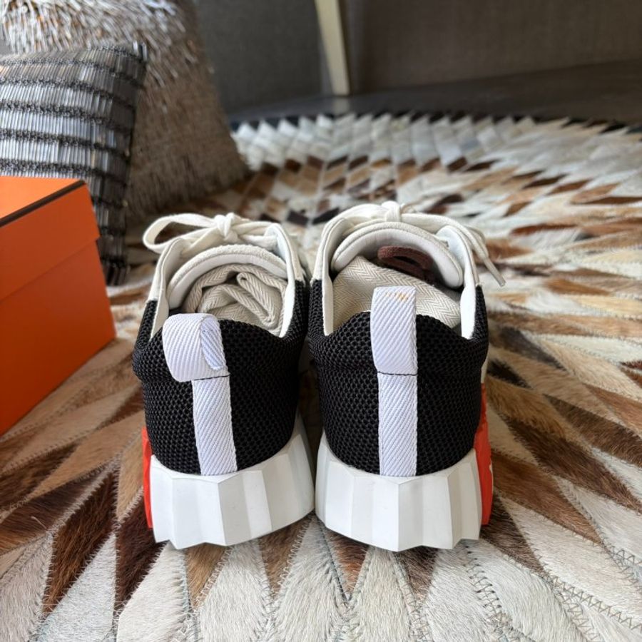 HERMES 拼接材質休閒鞋 37.5號-4