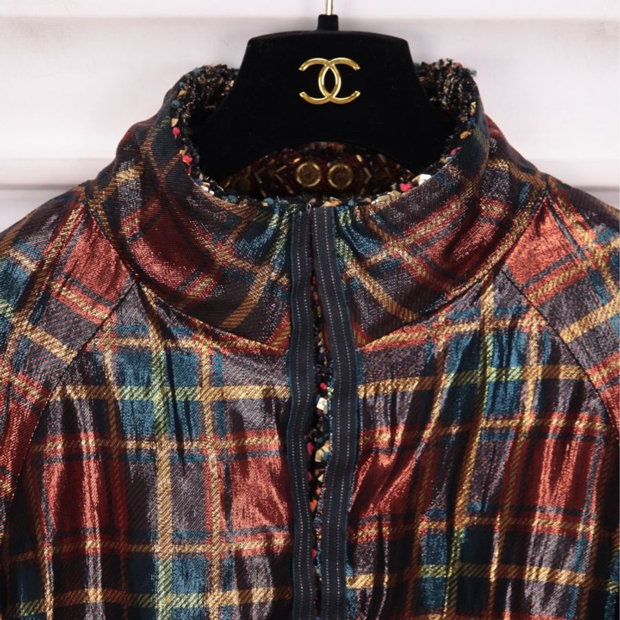 Chanel 11年拜占庭系列秀款彩色亮片外套FR50-21