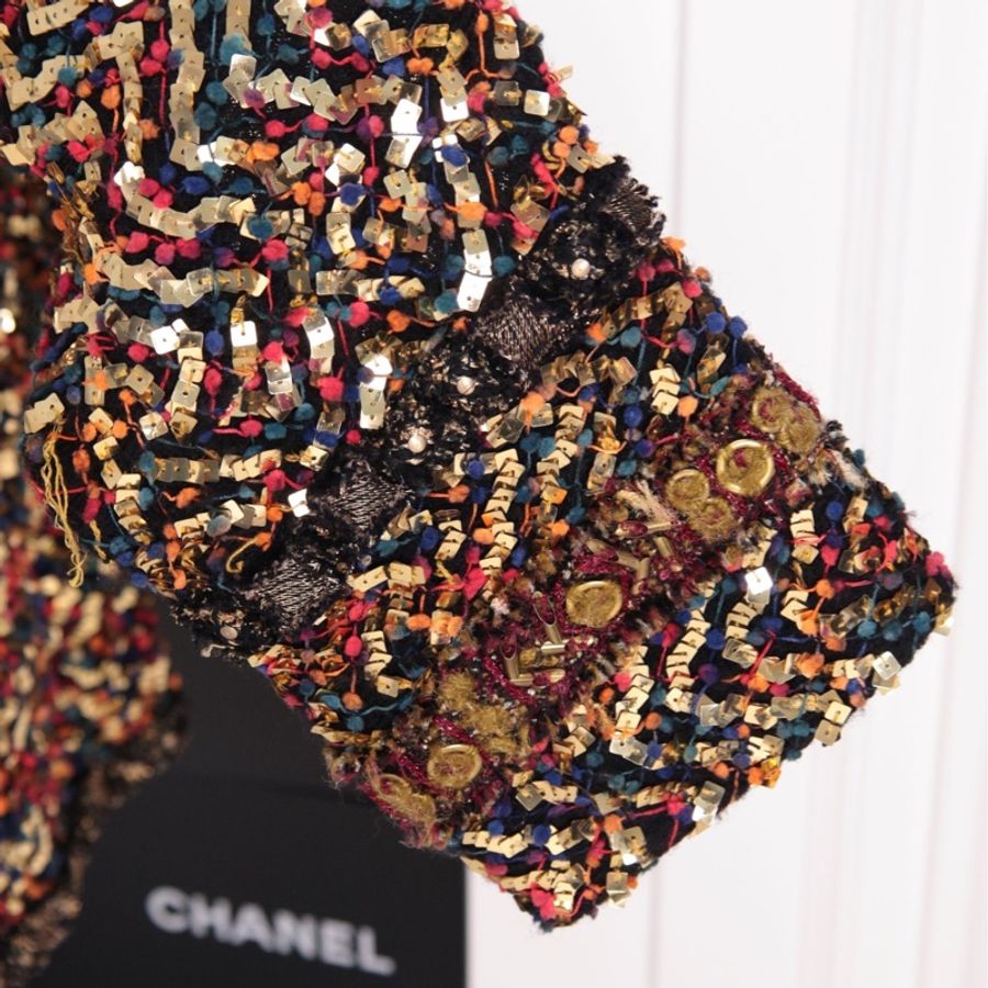 Chanel 11年拜占庭系列秀款彩色亮片外套FR50-31