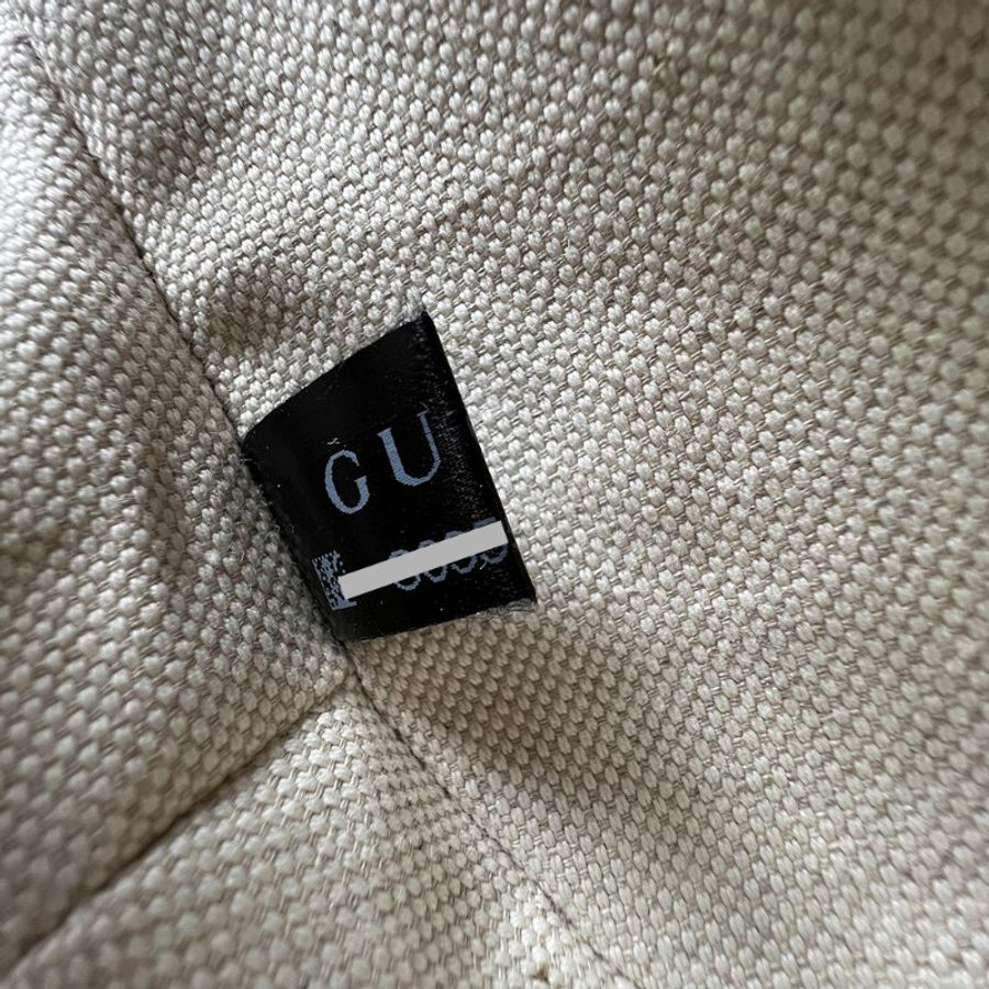 KÉSH 凱仕精品|GUCCI Horsebit 1955 丹寧老花馬銜釦斜背包|古馳 GG Denim 肩背包|小號托特包雙背帶款-20