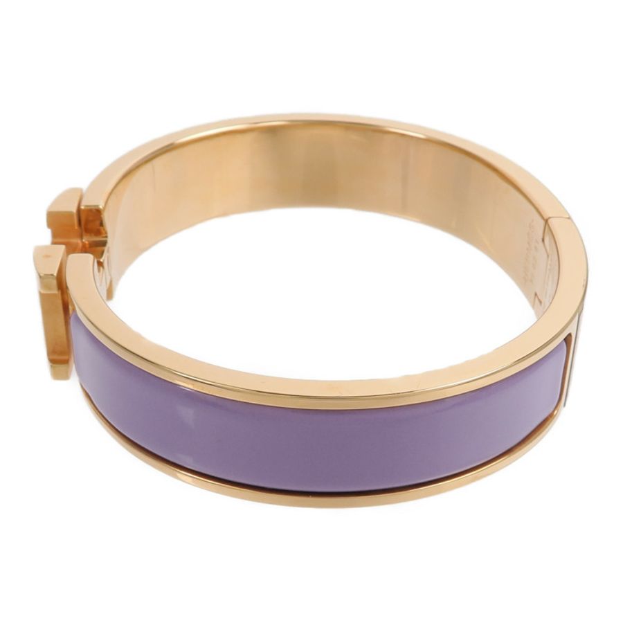 HERMES 金屬/琺瑯Clic H Bracelet手鐲-1