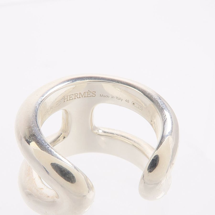HERMES 925純銀Osmose Ring戒指-4