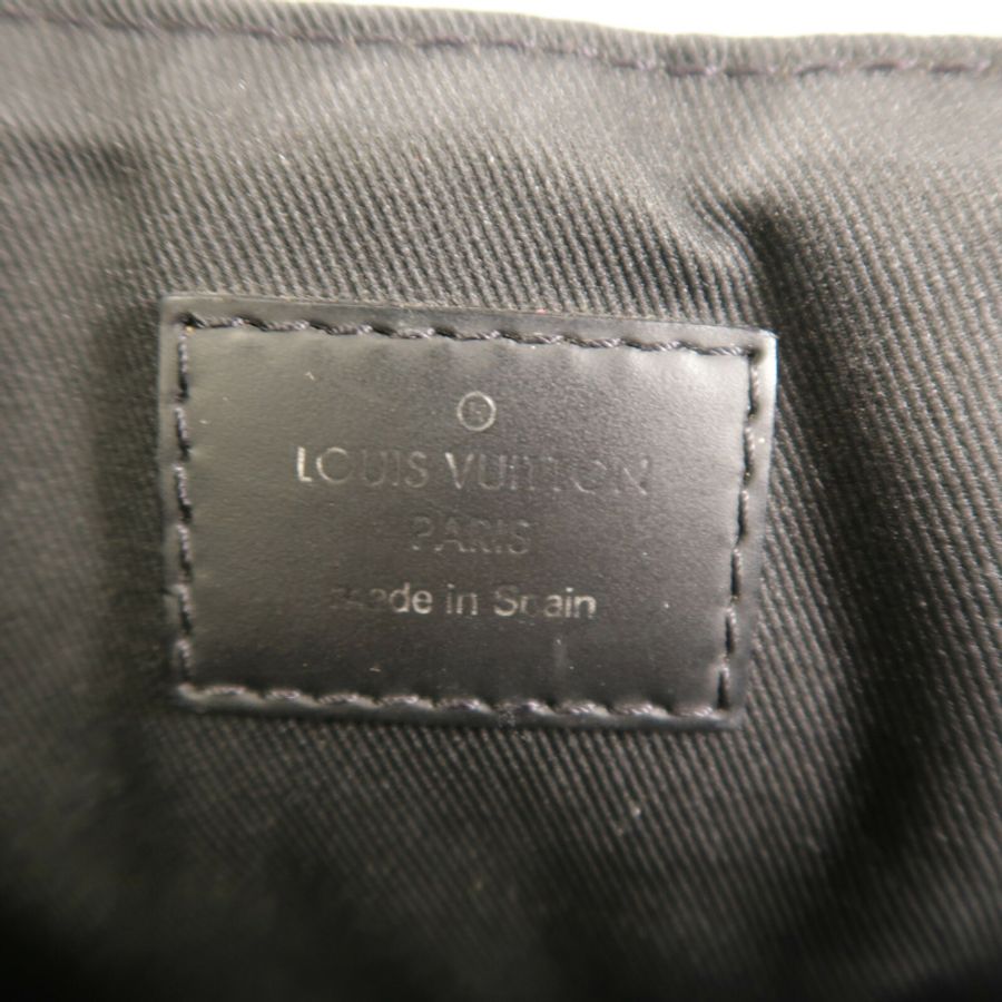 LOUIS VUITTON Damier Graphite Distrist PM肩背袋-5