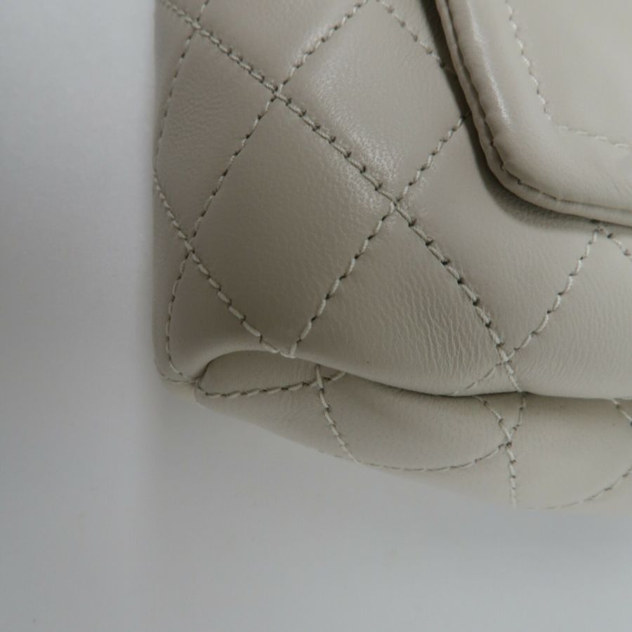 SAINT LAURENT 羊皮皮革Mini Nolita鏈帶肩背袋-11