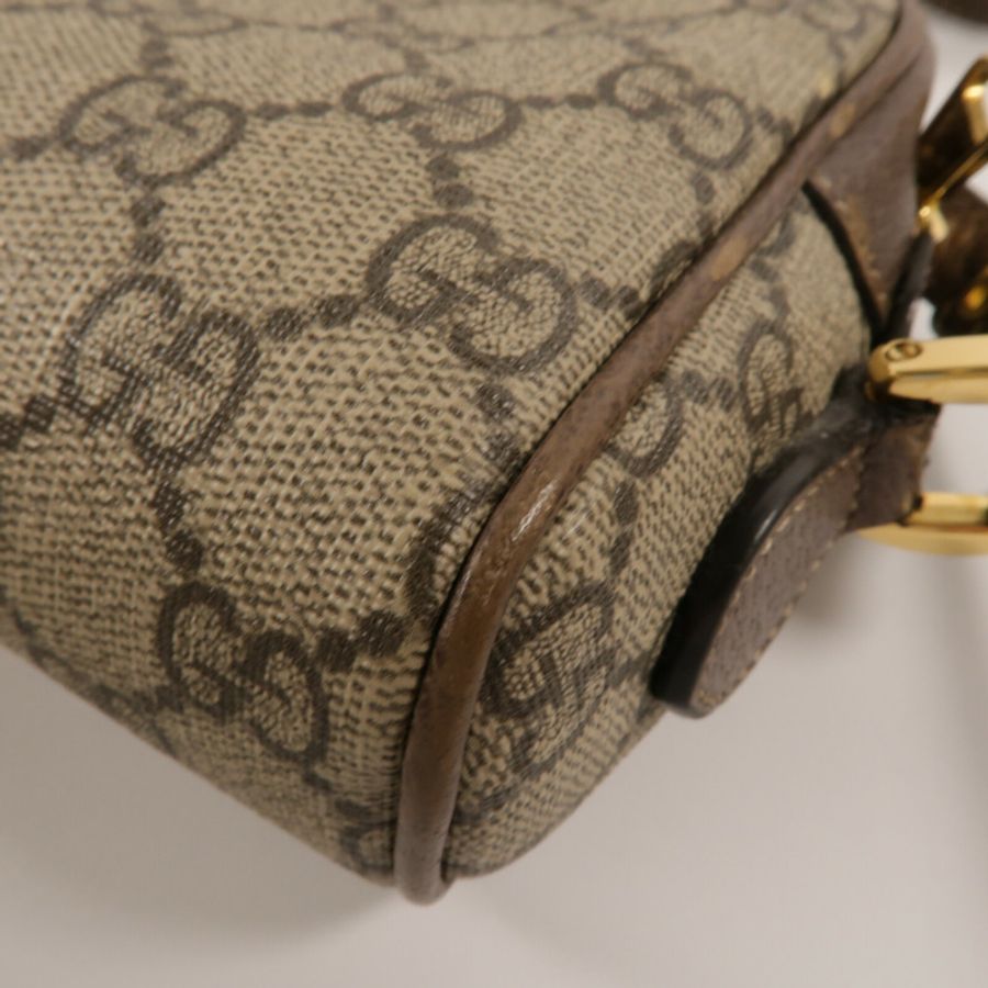 GUCCI 塗層帆布Ophidia Mini肩背袋-14