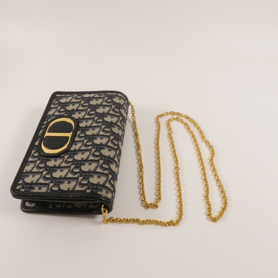 Dior Oblique Jacquard 2 in 1 30 Montaigne Pouch鏈帶肩背袋-7