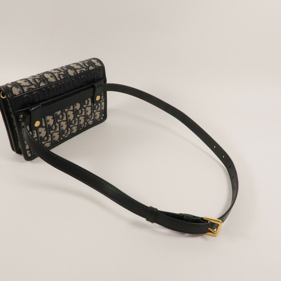 Dior Oblique Jacquard 2 in 1 30 Montaigne Pouch鏈帶肩背袋-8