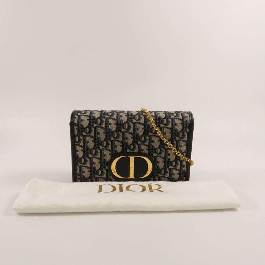 Dior Oblique Jacquard 2 in 1 30 Montaigne Pouch鏈帶肩背袋-9