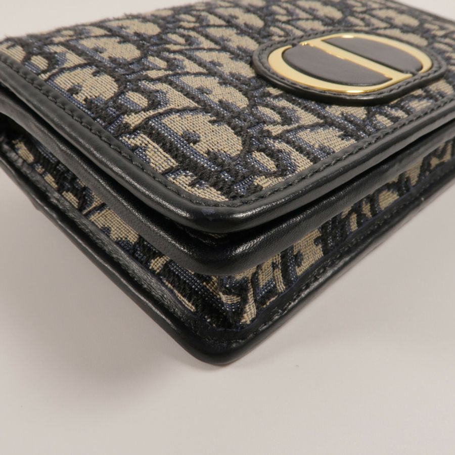 Dior Oblique Jacquard 2 in 1 30 Montaigne Pouch鏈帶肩背袋-10