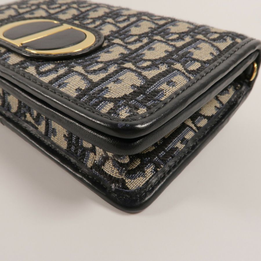 Dior Oblique Jacquard 2 in 1 30 Montaigne Pouch鏈帶肩背袋-11