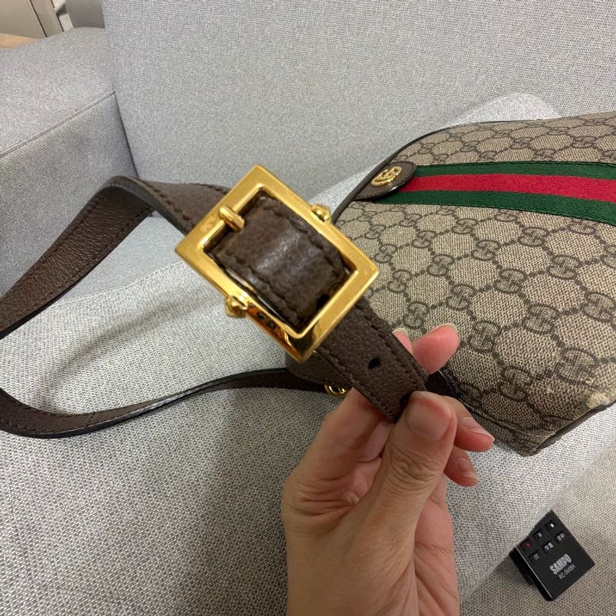 Gucci Ophidia 貝殼包 斜背包 小包-11