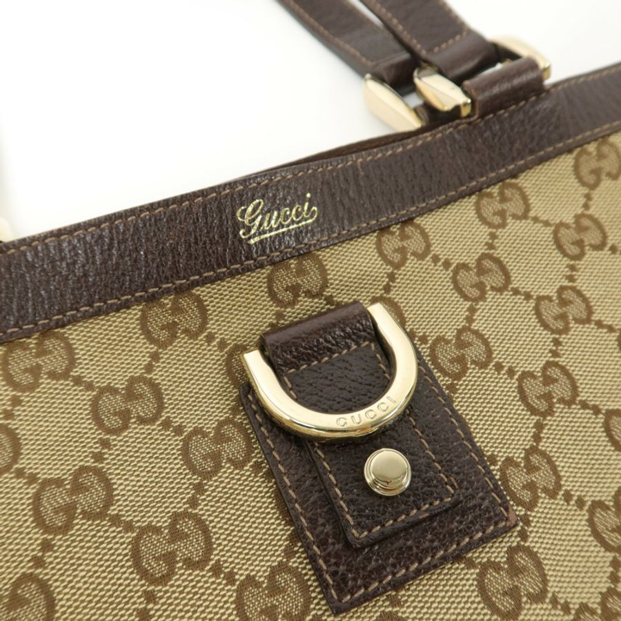 GUCCI 帆布Abbey Tote Bag手挽袋-8