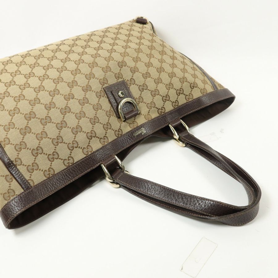 GUCCI 帆布Abbey Tote Bag手挽袋-9