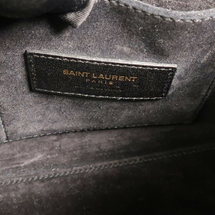 SAINT LAURENT 牛皮皮革Sac De Jour Nano手挽肩背兩用袋-5