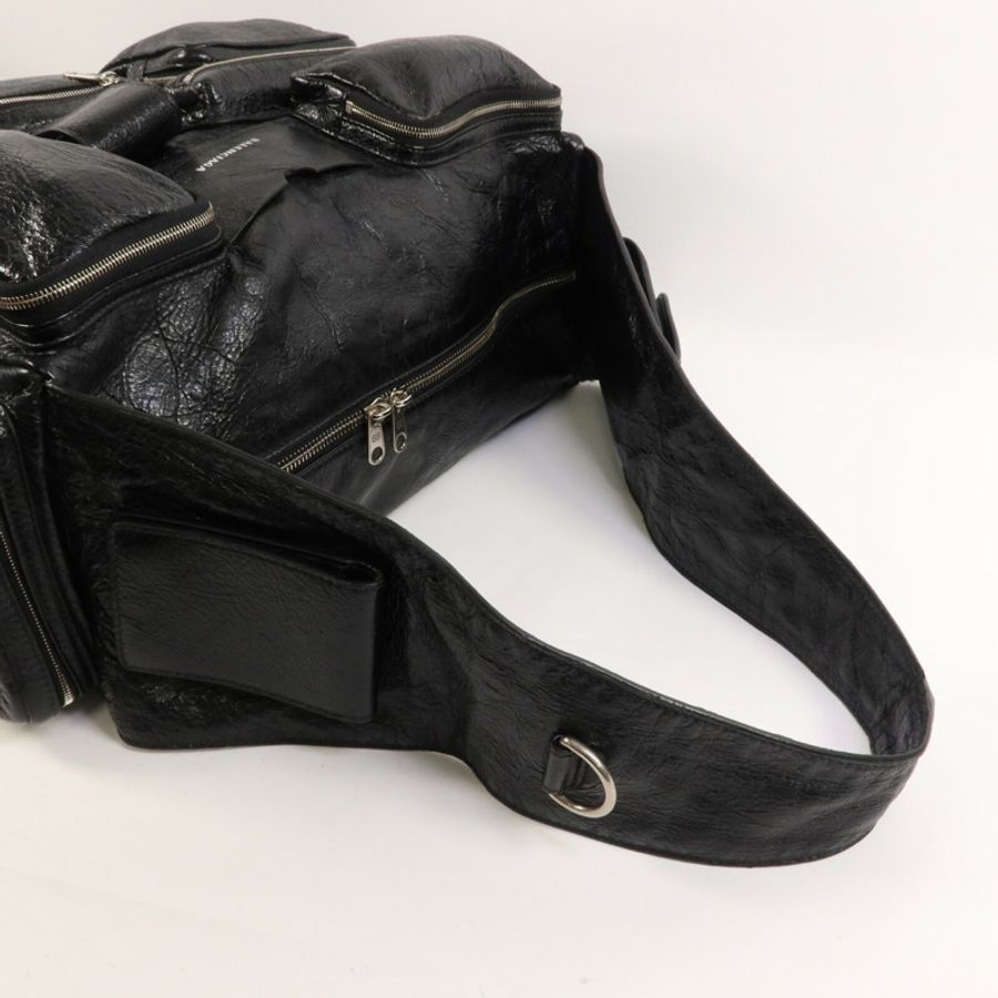 BALENCIAGA 羊皮皮革Superbusy Large肩背袋-7