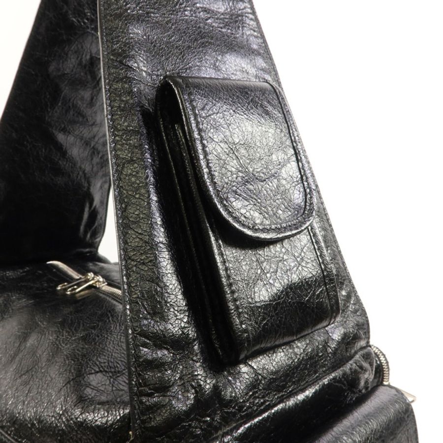 BALENCIAGA 羊皮皮革Superbusy Large肩背袋-13