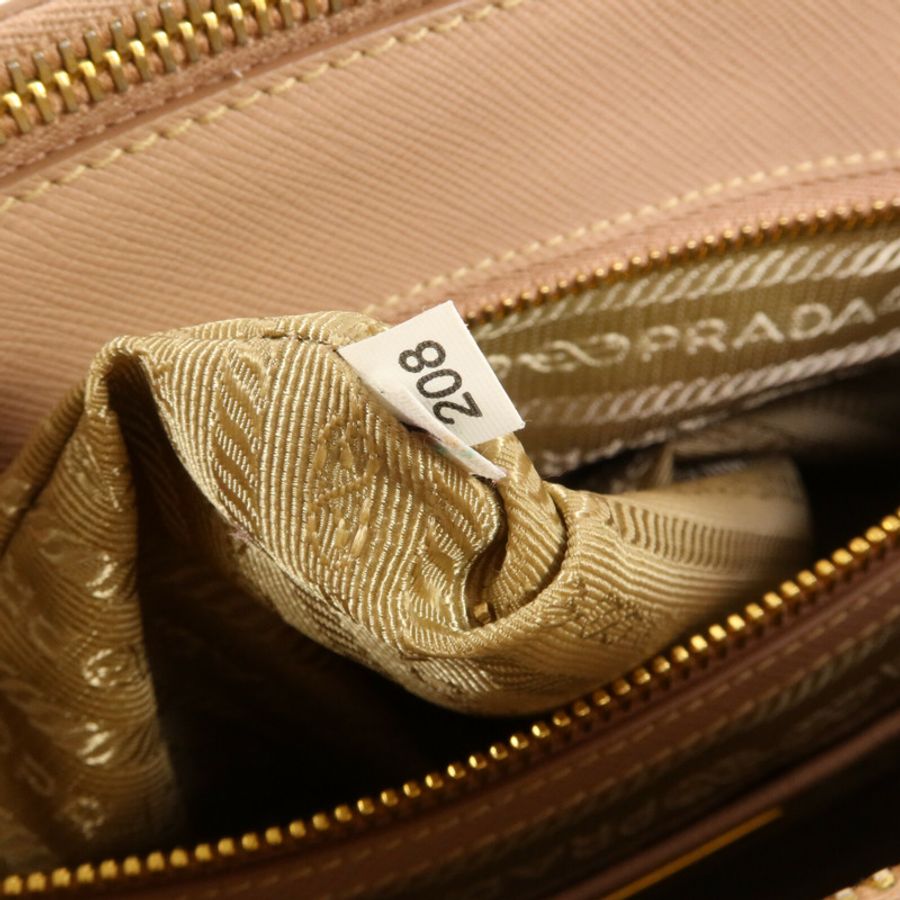 PRADA 牛皮皮革Prada Galleria手挽肩背兩用袋-6