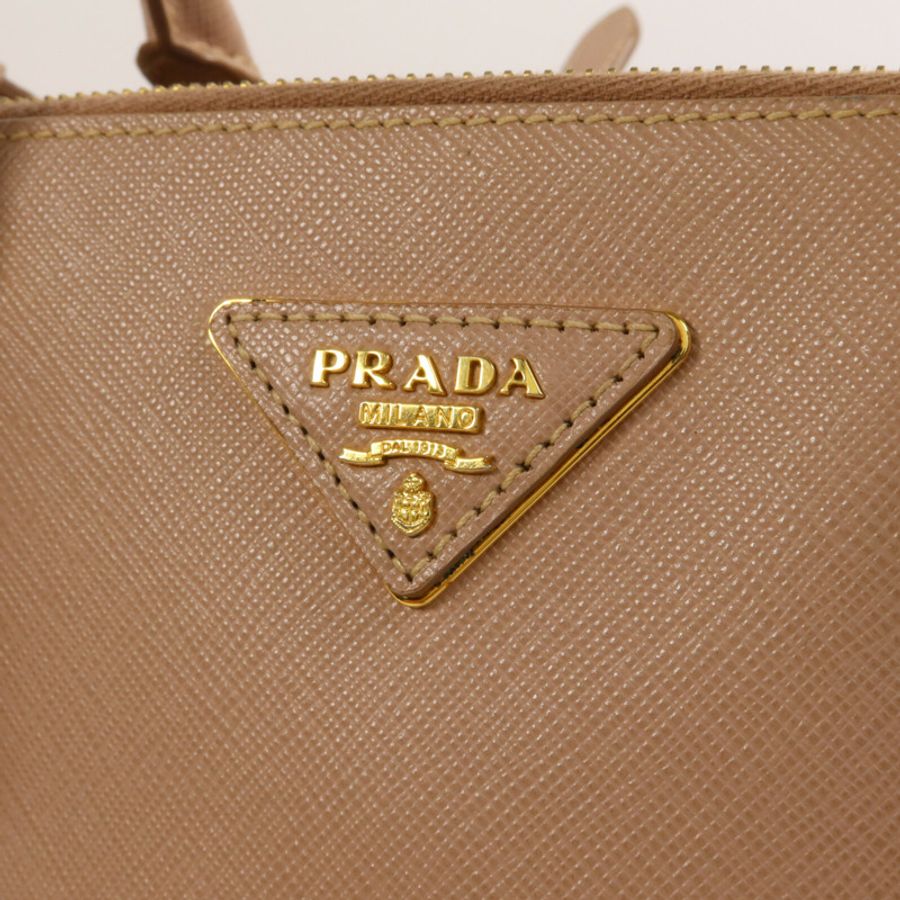 PRADA 牛皮皮革Prada Galleria手挽肩背兩用袋-8